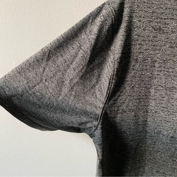 Nike Men's Heathered Black Gray Polo Shirt M - Picture 6 of 6
